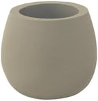 Fab Habitat Beryl Handmade Round Metal Planters in Verde/Sage Green - Small, Indoor/Outdoor, Lightweight with Drainage Holes - Image 3