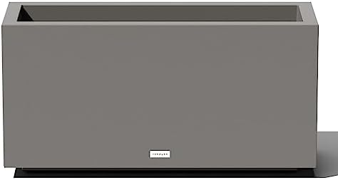 Veradek Block Series Long Box Planter - Rectangular Outdoor Planter by VeradekOutdoor