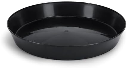 21in Plant Saucer, Black, Case of 2 - Image 2