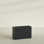 Greenline Alice Tall Rectangular Fiberglass Planter, Outdoor Planter Box - Image 3