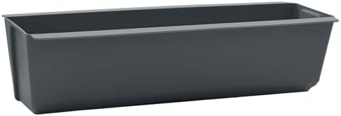 Modern Flower Boxes for Euro Pallets 24 Pcs Grey, Polypropylene Planter for Indoor Outdoor Use, Modular Garden Display for Patios Balconies and Window Sills - Image 6