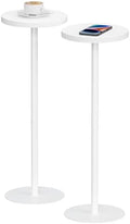 TUTOTAK Tall Round Side Table, Small End Table, Drink Table,Pedestal Table by ChoosetutotakFurnitureBuildYourCozyHome