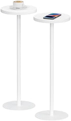 TUTOTAK Tall Round Side Table, Small End Table, Drink Table,Pedestal Table by ChoosetutotakFurnitureBuildYourCozyHome