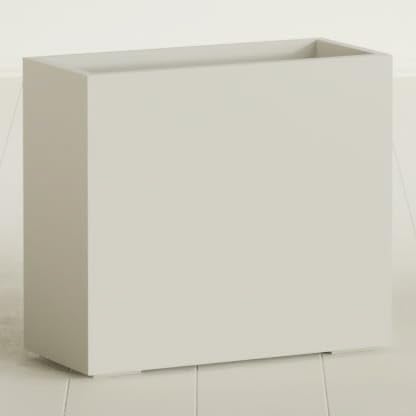 Greenline Alice Tall Rectangular Fiberglass Planter, Outdoor Planter Box by GreenlinePlanters
