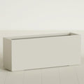 Greenline Leo Tall Rectangular Fiberglass Planter, Outdoor Planter Box by GreenlinePlanters