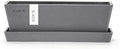 Ecopots Bruges Rectangular Flower Planter with Saucer, Grey, 10" by ECOPOTS