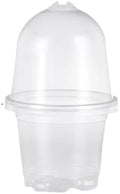 Plant Nursery Pots,Compatible for Lids PET, Transparent Humidity Domes Nursery Cups for Transplanting Seedlings Plant Starter Cont ainer A2 by Unknown