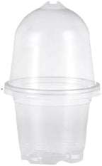 Plant Nursery Pots,Compatible for Lids PET, Transparent Humidity Domes Nursery Cups for Transplanting Seedlings Plant Starter Cont ainer A2 by Unknown