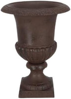 Esschert Design XH61-AR Large French Urn, 12" Diameter, Cast Iron, Decorative - Image 3