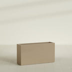 Greenline Alice Tall Rectangular Fiberglass Planter, Outdoor Planter Box - Image 3