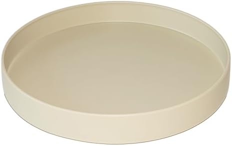 1 Pack 16 inch Plant Saucer Drip Tray, Heavy Sturdy Plastic Planter Flower Pot Drainage Tray Plate Saucers for Indoor Outdoor Garden, Plant Water Drip Trays for pots Base (16", Beige) by Afrine