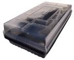 5 Humidity Domes & 5 1020 Plant Growing Trays Kit with Holes - Premium Quality Made in The USA - Sturdy, Reusable, Recyclable - for Organic Seed Starting, Microgreens, Wheatgrass by Unknown