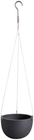 KINTO 29228 201_ Plant Pot, 6.5 inches (140 mm), Black Hanging Planter, Hanging Pot, Flower Pot, Interior Decoration by Unknown