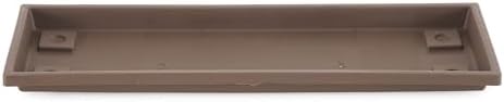 The HC Companies Venetian 24 Inch Planter Saucer, Chocolate, 6-Pack - Image 5