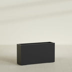Greenline Alice Tall Rectangular Fiberglass Planter, Outdoor Planter Box - Image 3