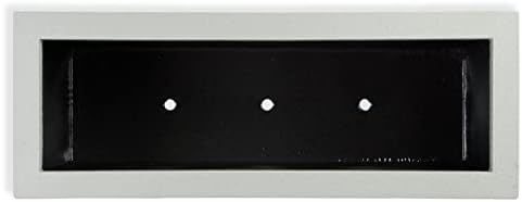 PolyStone Milan Modern Outdoor/Indoor Rectangular Trough Planter - 46" x 17" x 19" H - Lightweight Weather Resistant Stone-Look Resin Planter - Commercial & Residential - Concrete Gray - Image 6