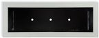 PolyStone Milan Modern Outdoor/Indoor Rectangular Trough Planter - 46" x 17" x 19" H - Lightweight Weather Resistant Stone-Look Resin Planter - Commercial & Residential - Concrete Gray - Image 6