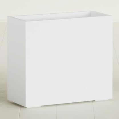Greenline Alice Tall Rectangular Fiberglass Planter, Outdoor Planter Box by GreenlinePlanters