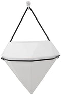 Ceramic Flower Pot Innovative Artificial Fleshy Flower Hanging Container Planter Pot Geometric Glass Wall Decor Container Geramic Vase Flowerpot-L by Unknown