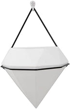 Ceramic Flower Pot Innovative Artificial Fleshy Flower Hanging Container Planter Pot Geometric Glass Wall Decor Container Geramic Vase Flowerpot-L by Unknown