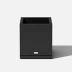 Veradek Block Series Cube Planter & Drip Tray - Square Outdoor Planter Set - Image 7