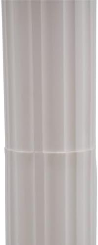 White Plastic Roman Columns Wedding Decor, 2 Pack 34.65 Inch Decorative Roman Pillar Pedestal Stand, Flower Pot Holder for Wedding Party Ceremony Garden Patio Lawn Decor - Image 6