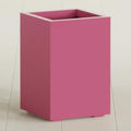 Greenline Leo Tall Rectangular Fiberglass Planter, Outdoor Planter Box by GreenlinePlanters