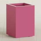 Greenline Leo Tall Rectangular Fiberglass Planter, Outdoor Planter Box by GreenlinePlanters