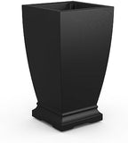Mayne Acadia 28in Self-Watering Tall Square Planter, Black - Image 2