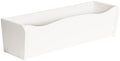 24" x 5" White Flower Box for Shed Windows, 1-Pack by AppleOutdoorSupply