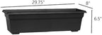 Novelty (#16308 Countryside Flower Box, Black - 30" - Image 3