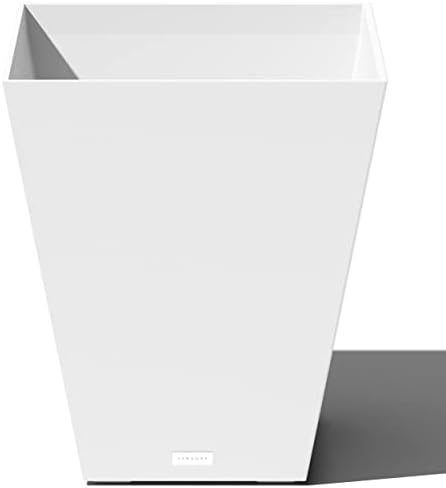 Veradek Pure Series Nobleton Planter - Tapered Square Outdoor Planter by VeradekOutdoor