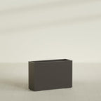 Greenline Alice Tall Rectangular Fiberglass Planter, Outdoor Planter Box - Image 3