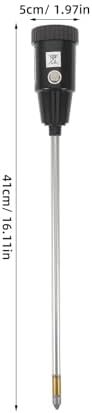 BESTOYARD High-Precision Construction Soil and Moisture Ph 2-in-1 with Tester 12-inch Metal Probe for Testing, Rapid Data Response, Sturdy Deep Suitable for Plants and Farms - Image 2
