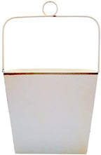 Wowser White Christmas Wall Pocket Planter Joy to the World Holiday Hanging Decor, Rustic Metal Wall Basket, Farmhouse Christmas Decoration, 20 Inches - Image 3