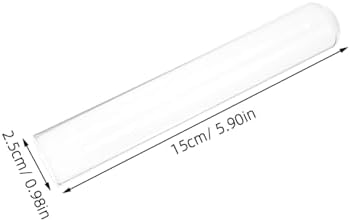 Test Tubes Round Bottom Flat Mouth 25x150mm 20pcs Laboratory Glass - Image 2