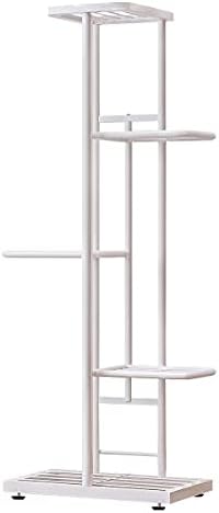 MTB Garden 5 Tier White Metal Plant Stand Indoor Outdoor Flower Pot Display Planter Shelf - Image 3