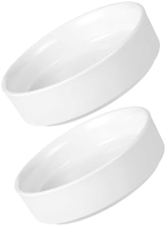UPKOCH 4sets Plant Saucer Ceramic Plant Pot Trays Heavy Duty Drip Trays Indoor Set 2pcs*4 - Image 2