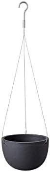 KINTO 29230 Plant Pot, 7.9 inches (201 mm), 6.8 inches (174 mm), Black Hanging Planter, Hanging Pot, Flower Pot, Interior Decoration by Unknown