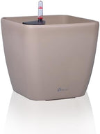 Dexceder 13x12 Self Watering Planter with Wheels (Taupe Matte) by Dexceder