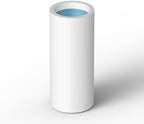 Kante White Concrete Planter 23.6" Tall All-Weather Round Accent Pot by Unknown