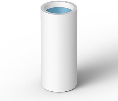 Kante White Concrete Planter 23.6" Tall All-Weather Round Accent Pot by Unknown