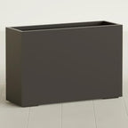Greenline Alice Tall Rectangular Fiberglass Planter, Outdoor Planter Box by GreenlinePlanters