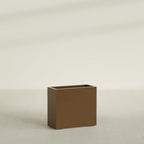 Greenline Alice Tall Rectangular Fiberglass Planter, Outdoor Planter Box - Image 3