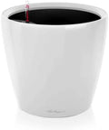 Lechuza 16080 Classico LS 43 Self-Watering Planter, White High Gloss by LECHUZA