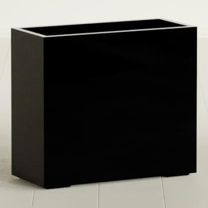 Greenline Alice Tall Rectangular Fiberglass Planter, Outdoor Planter Box by GreenlinePlanters