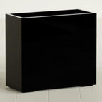 Greenline Alice Tall Rectangular Fiberglass Planter, Outdoor Planter Box by GreenlinePlanters
