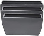 Deco 79 CosmoLiving by Cosmopolitan Metal Indoor Outdoor Planter, Set of 3 20", 18", 16" W, Gray - Image 7