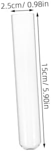 20pcs Glass Laboratory Test Tubes 25x150mm for Chemical Experiments - Image 2