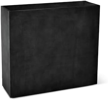 Reglo Tall Planters Outdoor, Rectangular Indoor/Outdoor Box by Cosapots